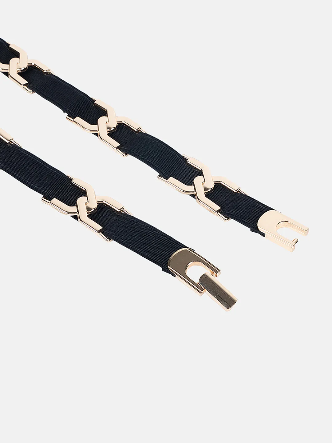 Metal Loop Skinny Belt