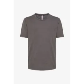 T-shirt girocollo uomo Grigio