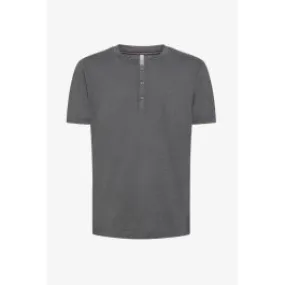 T-shirt serafino uomo Grigio