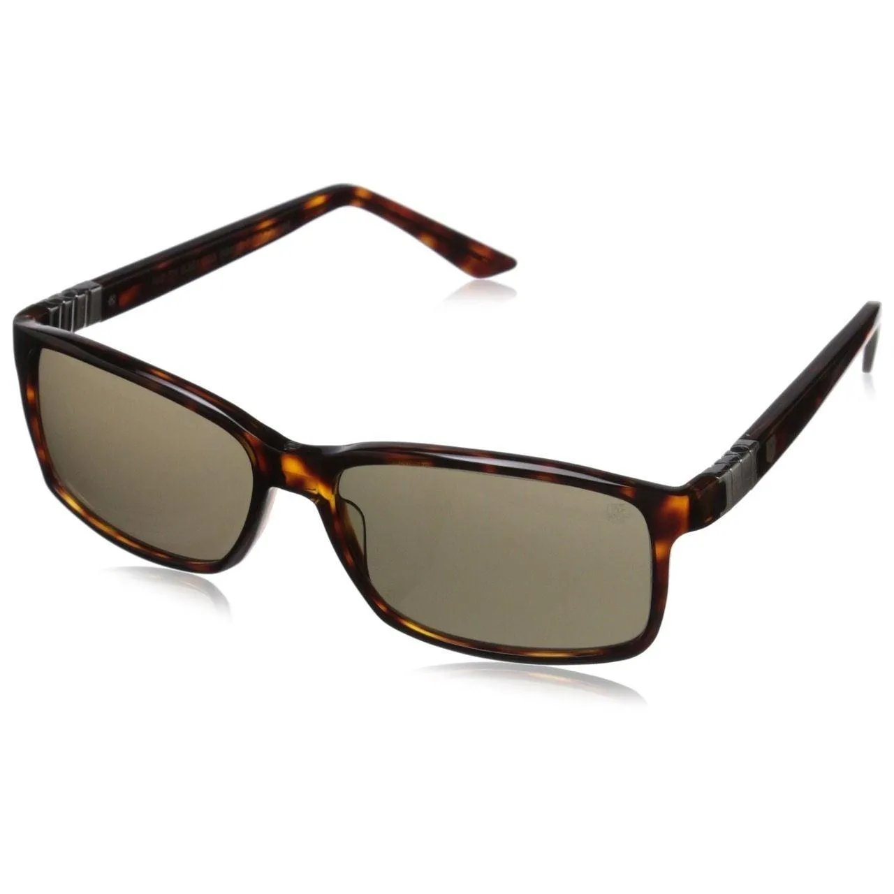 Rectangular Lens TAG Heuer Sunglasses in Tortoise Brown