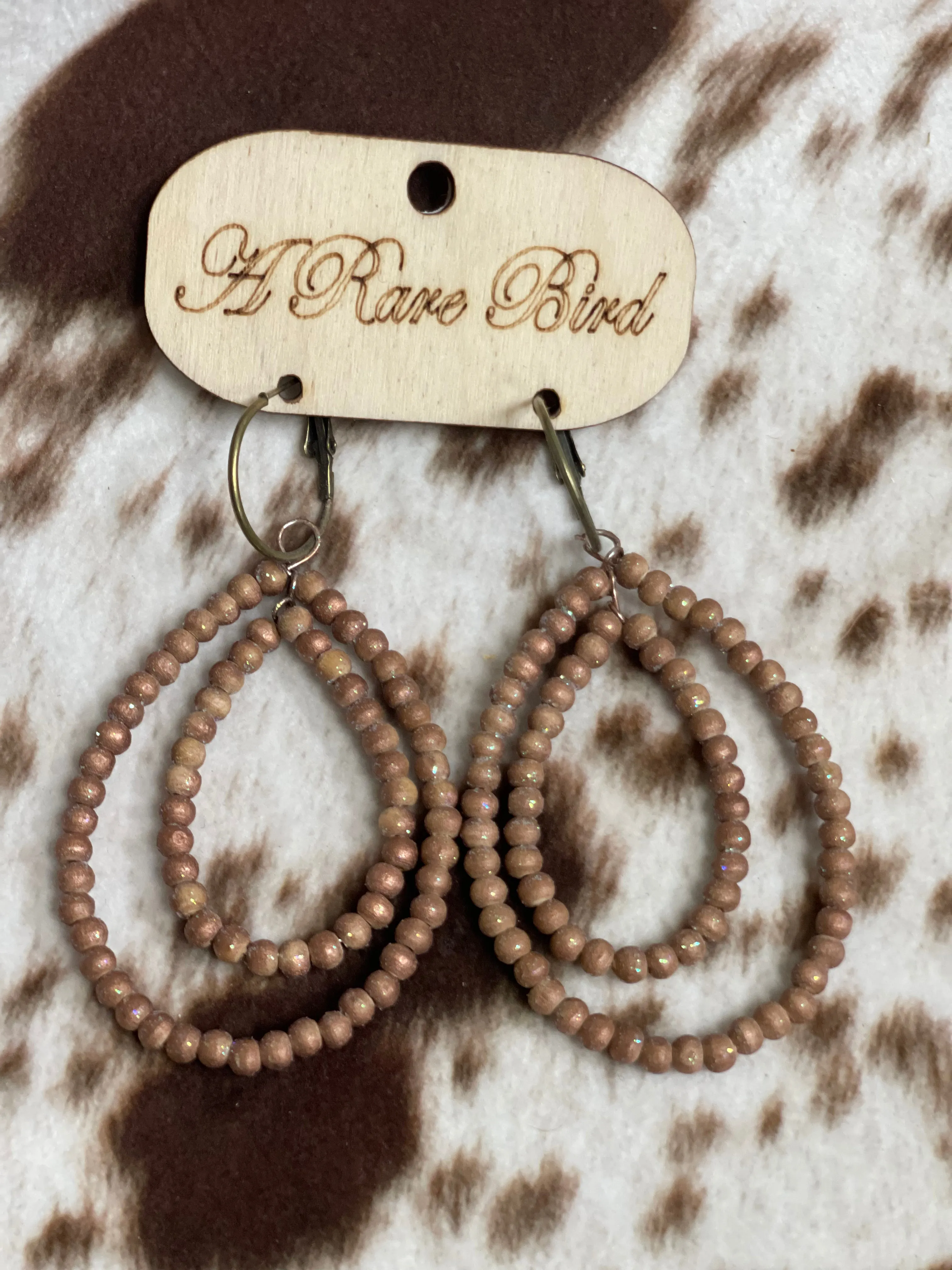 Teakwood Earrings