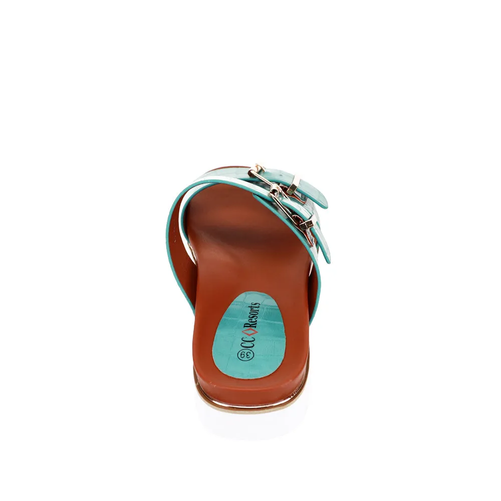 Vibrant Turquoise Yummy Boot