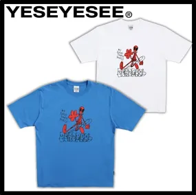 YESEYESEE Street Style Logo Tees