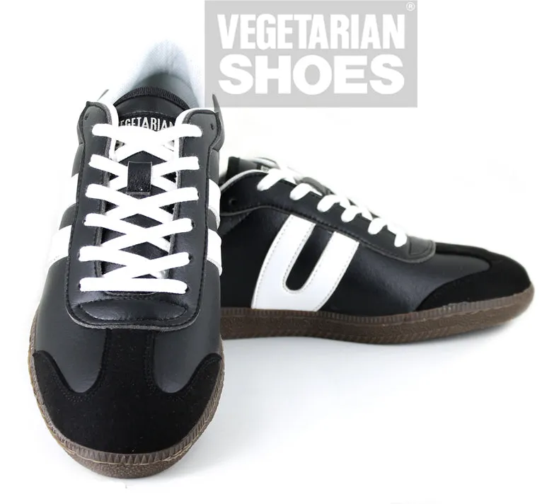 Vegetarian Shoes Black Cheetah Sneaker