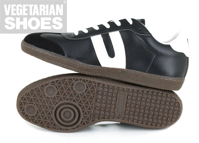 Vegetarian Shoes Black Cheetah Sneaker