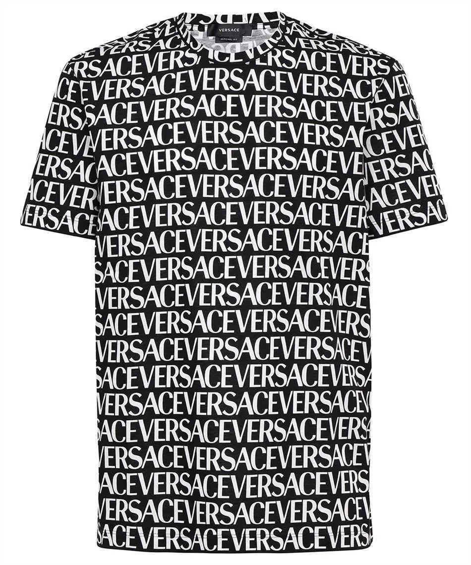 VERSACE Luxury Logo Cotton T-Shirts