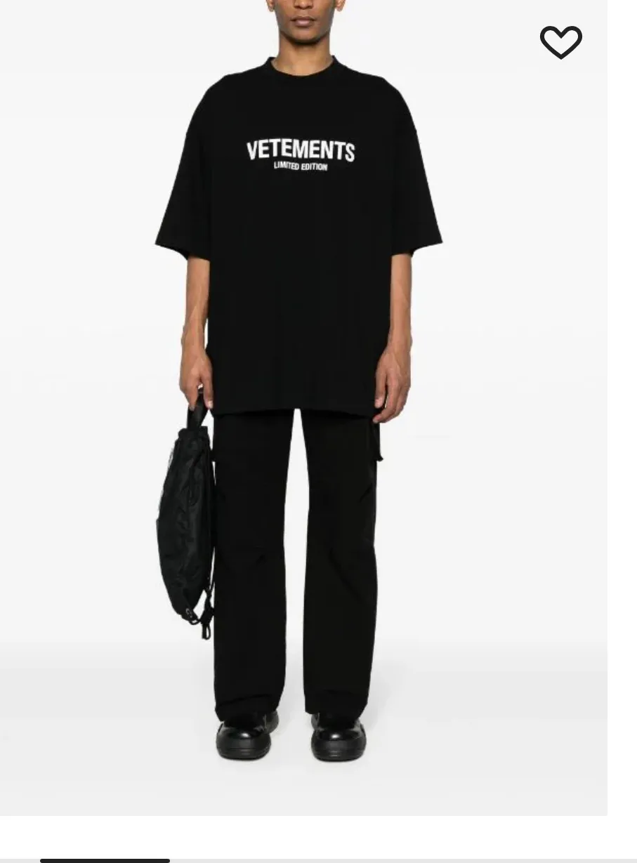 VETEMENTS Street Style T-Shirts