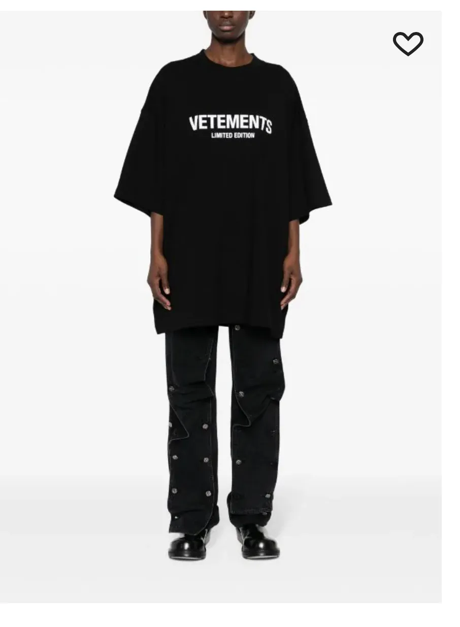 VETEMENTS Street Style T-Shirts