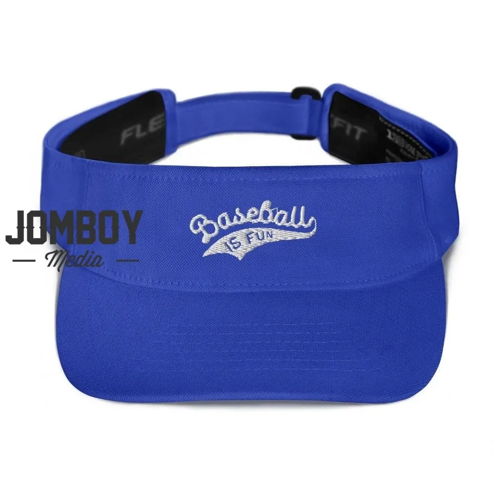 Baseball Visor for Fun