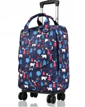 Wheeled Backpacks Cabin Size Carry-On Bags Luggage For Women