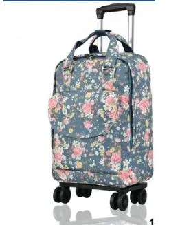 Wheeled Backpacks Cabin Size Carry-On Bags Luggage For Women