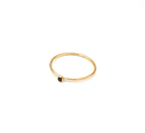 Wholesale Black CZ Stacking Rings