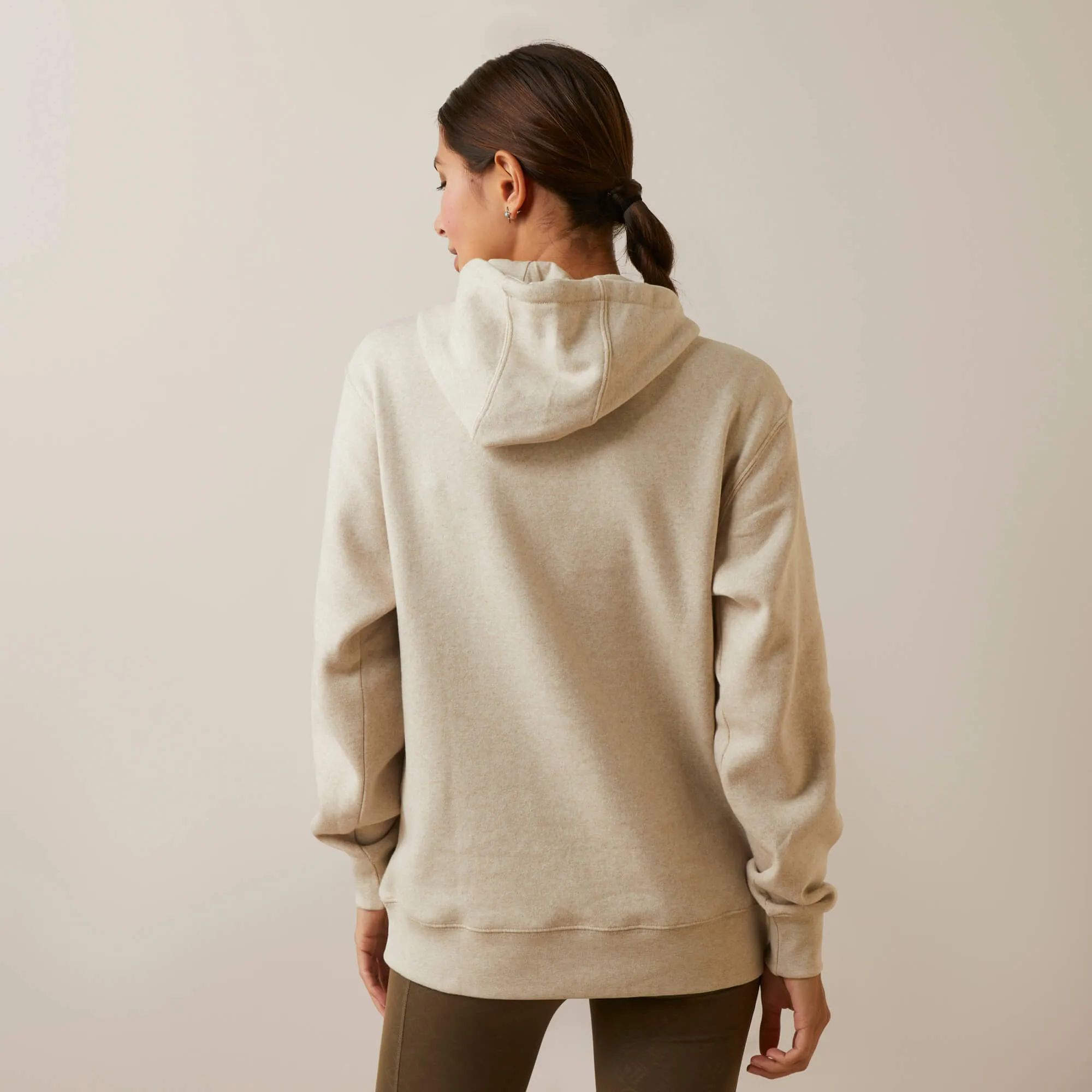 Women's Oatmeal Heather Hoodie