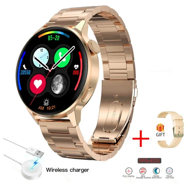 Women Smart Watches Bluetooth Call Sport GPS Track