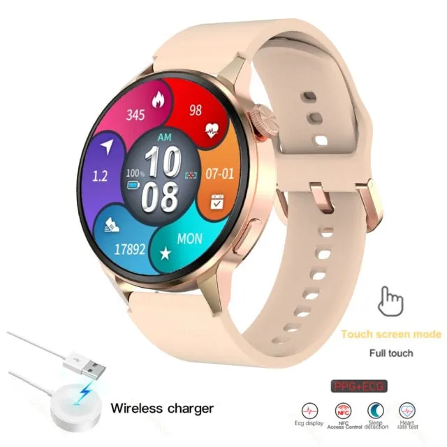 Women Smart Watches Bluetooth Call Sport GPS Track