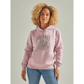 Wrangler Women's Lilac Groovy Sun Hoodie