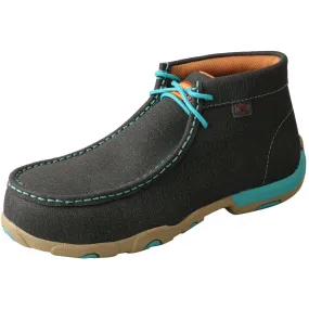 Twisted X Women's Dark Teal/Turquoise Work Chukka Driving Moc