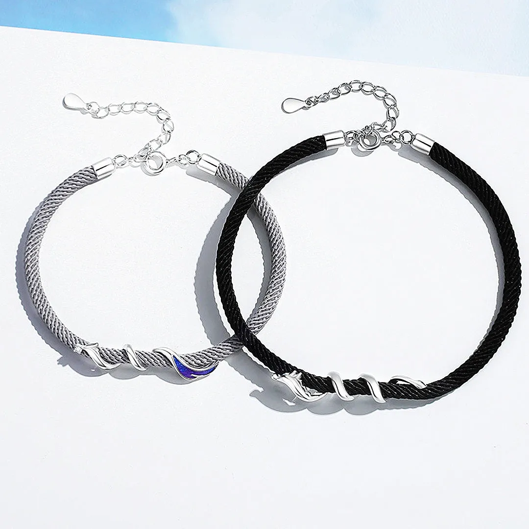 Yin Yang Couple Bracelets