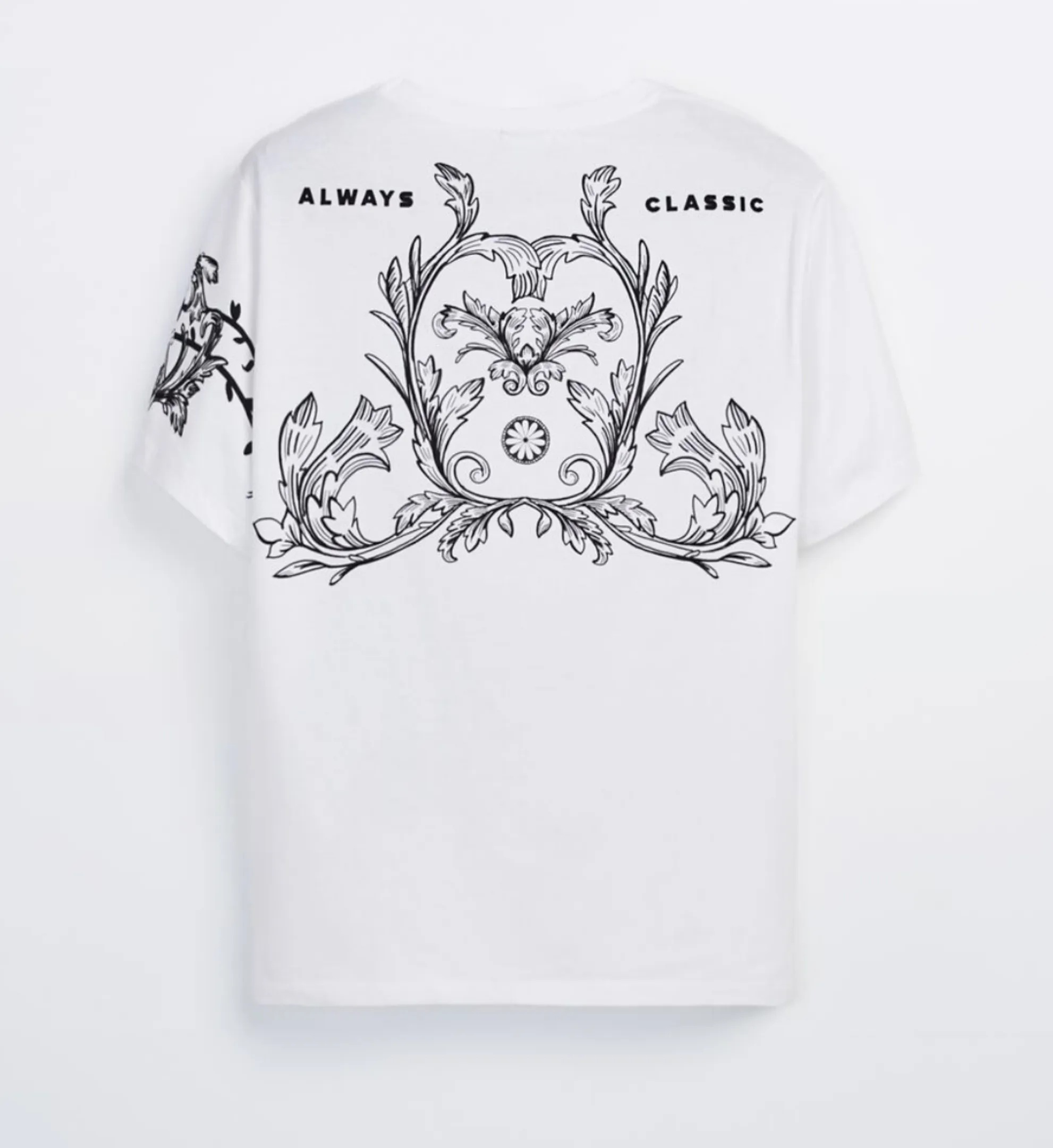 ZARA Flower Patterns T-Shirts